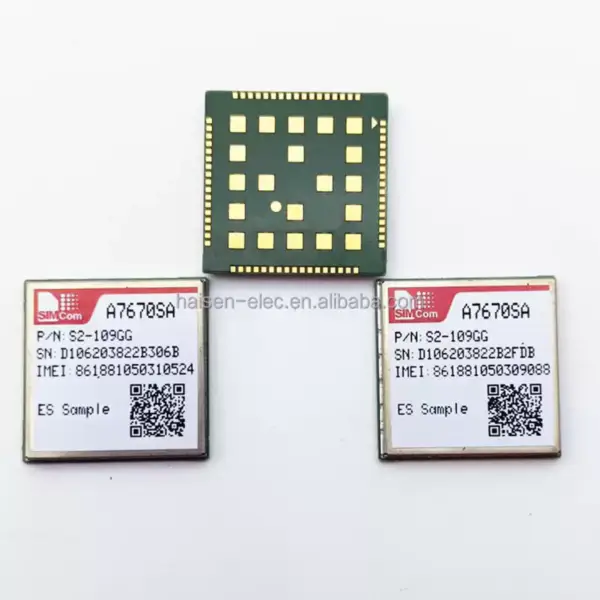 Modul LGA 4G LTE CAT 1 Vícepásmový modul LTE-FDD/LTE-TDD/GSM/ GPRS/EDGE SIMCOM A7670C A7670E A7670SA
