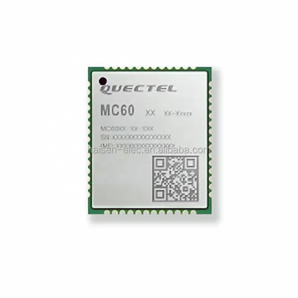 čtyřpásmový plnohodnotný modul s pouzdrem LCC castellation 2G Modul GSM/GPRS/GNSS MC60