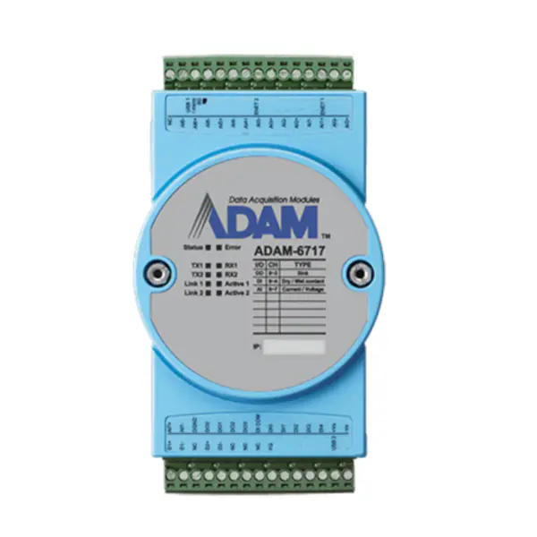 Advantech ADAM-6717 Inteligentní I/O brána s analogovým vstupem