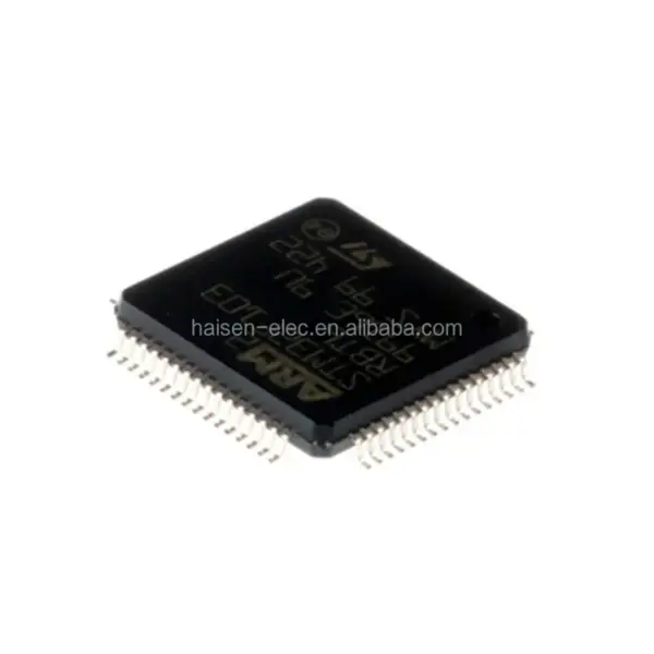 MCU 32bitový STM32F Cortex M3 RISC 128KB Flash 2,5V/3,3V STM32F103 ST 32bitový mikrokontrolér MCU STM32F103RBT6