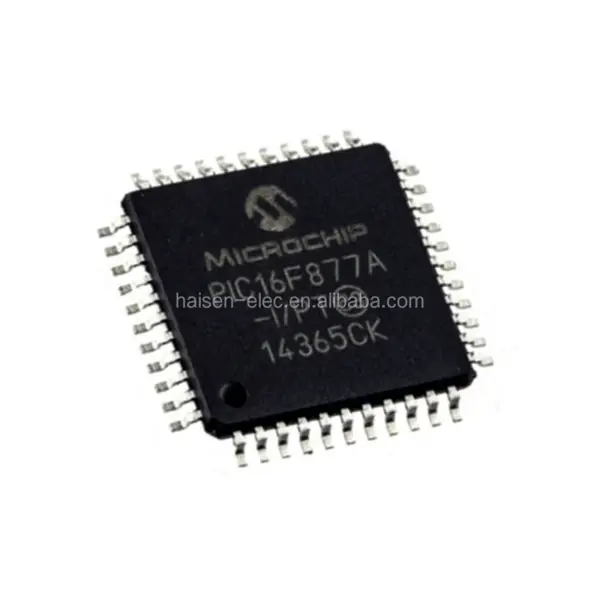 MCU CMOS 44 LD 20MHZ 8K FLASH TFP44 Microchip PIC16F877 8bitový jednočip PIC16F877A-I/PT