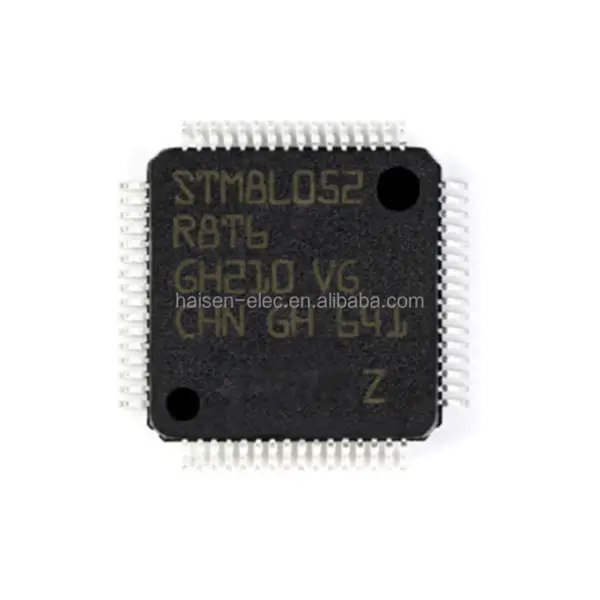 MCU 8-bit STM8L STM8 CISC 64KB Flash 2,5V/3,3V STM8L052 ST mikrokontrolér MCU STM8L052R8T6