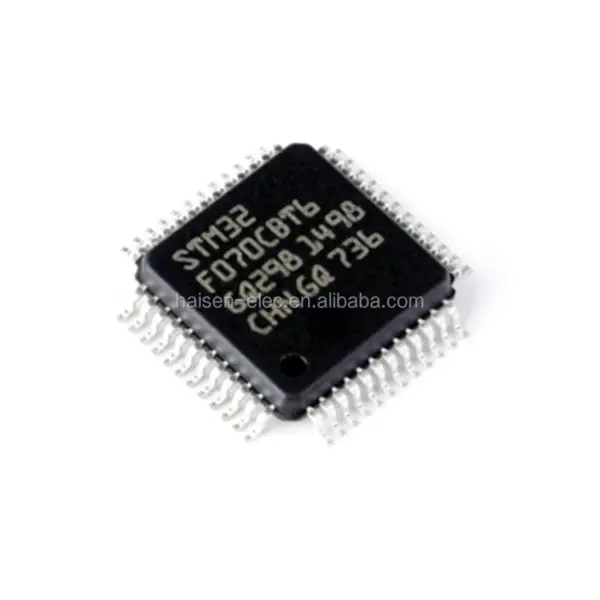 MCU 32bitový STM32 Cortex M0 RISC 128KB Flash 2,5V/3,3V STM32F070C JEDNOČIPOVÝ MIKROPOČÍTAČ STM32F070CBT6