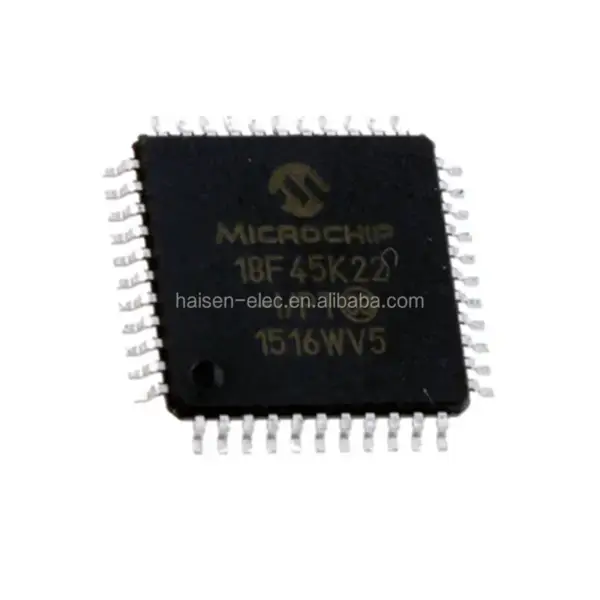 MCU 32KB FLASH 1536B XLP 44TQFP Microchip PIC18F45K22 MCU Mikrokontrolér PIC18F45K22-I/PT