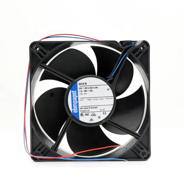 Chladicí ventilátor Ebm papst 4414N 119 x 119 x 38 mm 24 V DC 205 m3/h 3650 ot/min