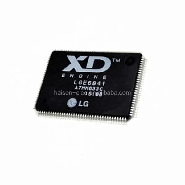 LGE 6841 LGE6891DD-LF QFP-128 Jednočipový MCU mikroprocesor LCD obrazovka QFP LGE6841