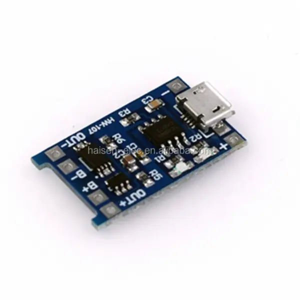HW-107 TP4056 Nabíjecí deska Micro USB 5V 1A 18650 Lithiová baterie napájecí modul deska s ochranným modulem HW-107