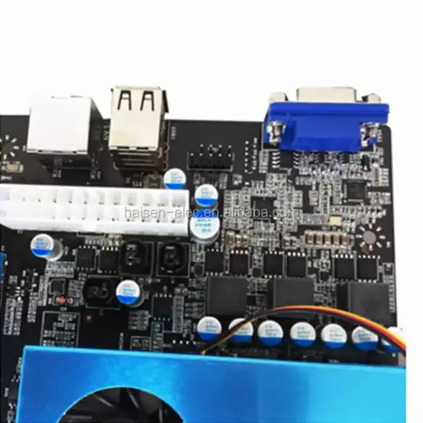 BTC IC6S Základní deska 8 slotů pro grafické karty PCI Express 8 až 16x slotů VGA USB2.0 SATA3.0 1000Mbps LAN Základní deska