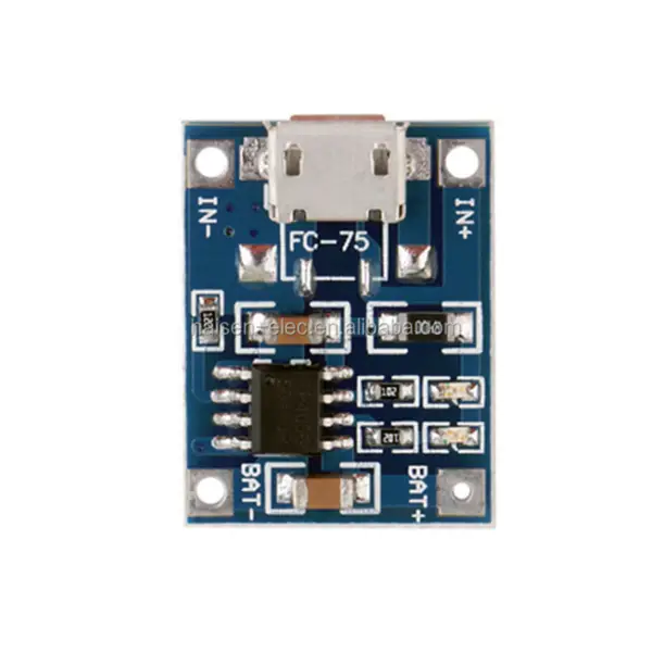 OEM/ODM 5V 1A Li-ion baterie Mirco Power Charger Module s LED indikátorem TP4056 Nabíjecí deska OKY3402-1