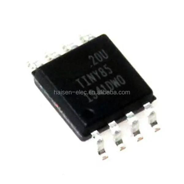ATTINY85 soic8 8BIT 8KB FLASH AVR Mikrokontrolér IC ATTINY85-20SU