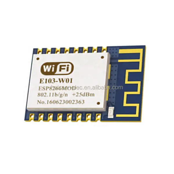 Nízké MOQ 2.4GHz 100mw uzel mcu esp 8266 E103-W01 sériový port wifi modul Bezdrátový vysílač esp8266 E103-W01