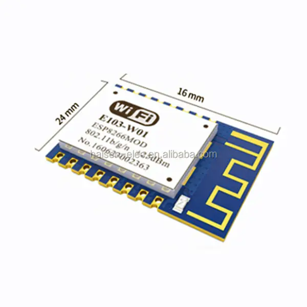 Nízké MOQ 2.4GHz 100mw uzel mcu esp 8266 E103-W01 sériový port wifi modul Bezdrátový vysílač esp8266 E103-W01