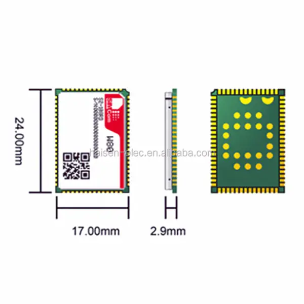 SIMCom W80 WIFI WI-FI BT bezdrátový modul LCC +LGA IEEE 802.11a/b/g/n/ac/ax 2,4GHz 5GHz 2x2 MU-MIMO 5G modul W80