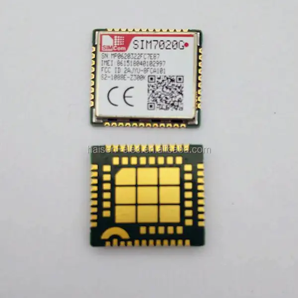 SIM7020 LTE NB-IoT SMT typ M2M modul LPWA Globální řešení Bezdrátové moduly SIMCOM SIM7020G SIM7020E