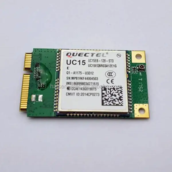 Quectel UMTS/HSDPA MODUL UC15-E MiniPCle EDGE a GSM/GPRS sítě 3G IoT Modul UC15 Mini PCIe