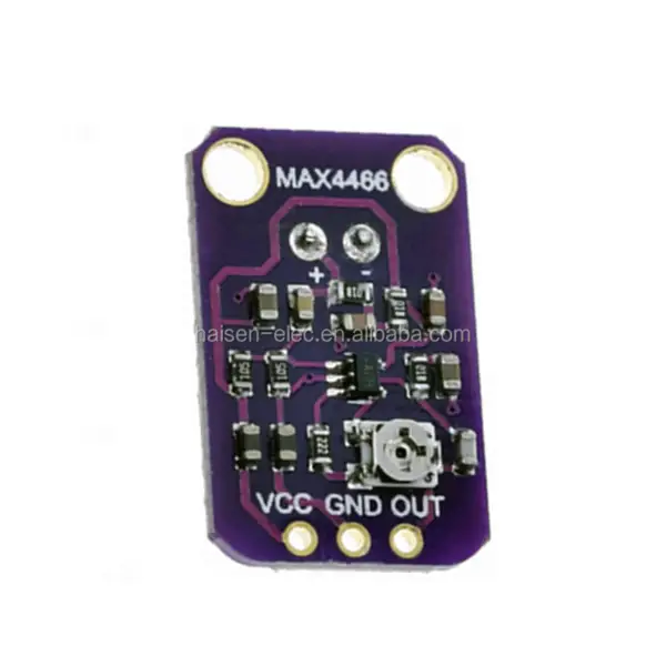 Napájení nastavitelné 2,7 V-5,5 V GY-MAX4466 Zesilovač desky elektretového mikrofonu pro modul Arduino MAX4466
