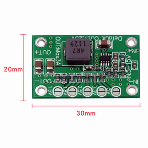 CA-1235 Modul regulátoru napětí 3A 5V-15V Vstup 2,5V 3,3V 5V Modul napájení LED TV s nastavitelným krokem dolů