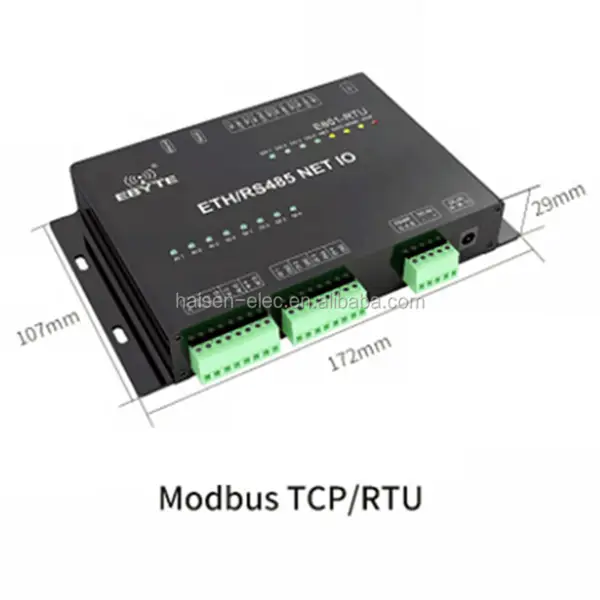 12kanálový analogový digitální reléový modul sběru dat RS485 Ethernetový regulátor teploty E851-RTU(4440-ETH)