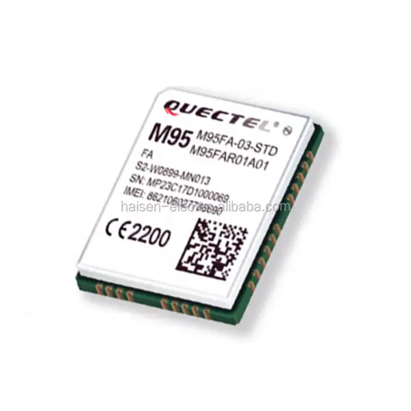 Čtyřpásmový 850/900/1800/1900MHz 2G GSM/GPRS modul Quectel v LCC využívá čipovou sadu MTK sítě GSM/GPRS M95