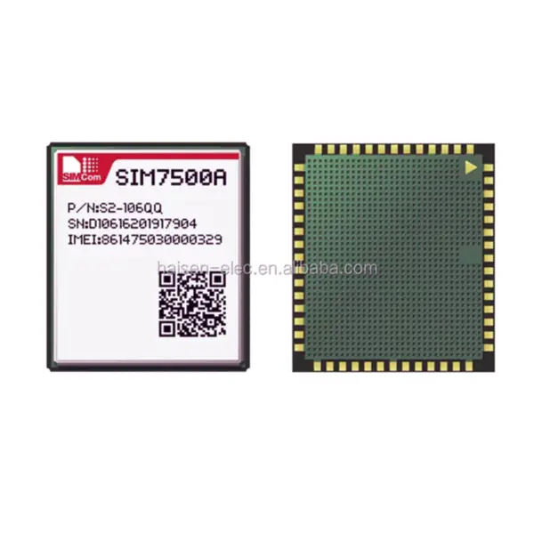 SIMCOM 4G LTE Cat 1 modul SIM7500 série LGA typ GSM GPRS EDGE Bezdrátový komunikační modul SIM7500A SIM7500E SIM7500JE