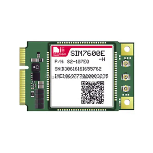 LTE CAT4 GNSS 4g modul Mini Pcie SIM7600X-H s Mini PCIE adaptérem Firmware datasheet hardware design