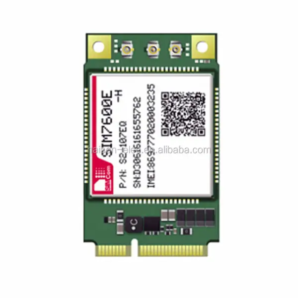 LTE CAT4 GNSS 4g modul Mini Pcie SIM7600X-H s Mini PCIE adaptérem Firmware datasheet hardware design