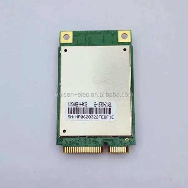 Modul LTE CAT4 SIM7600E-PCIE Mini PCIE adaptér s nejnovějším firmwarem datasheet hardwarové provedení SIM7600G-PCIE