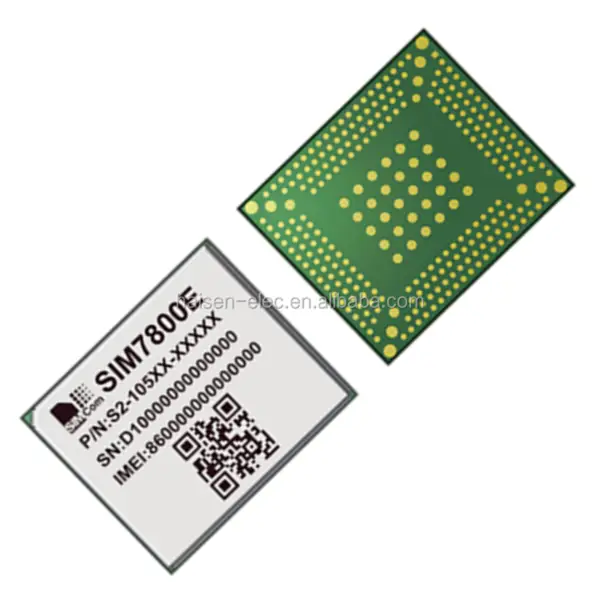 Modul SIMCOM pro automobilový průmysl SIM7800 Multi Band GSM GPRS EDG 3G LTE HSPA 4G GNSS Modul SIM7800CE SIM7800E