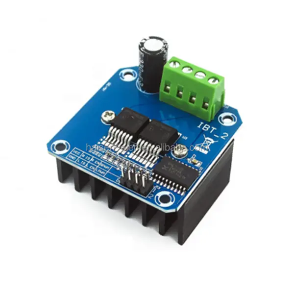 Vysoce výkonný modul pohonu chytrého motoru pro automobily BTS7960 43A polovodičový modul pohonu chlazení HW-039