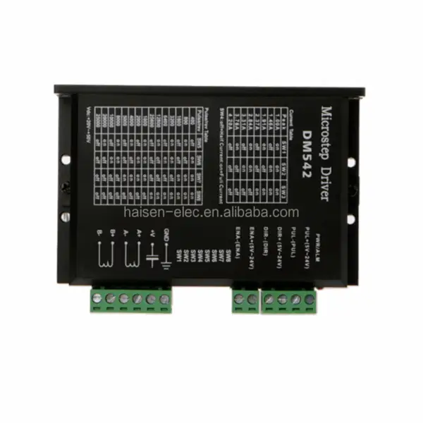 DSP digitální ovladač krokového motoru Microstep18-48 VDC 4,2A cnc ovladač krokového motoru Dm542