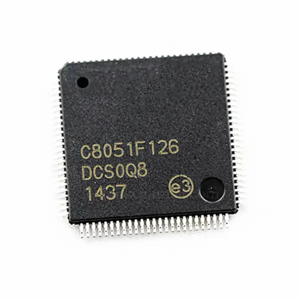 Mikrokontrolér IC čip C8051F126R C8051F126-GQ C8051F126-GQR IC MCU 8BIT 128KB FLASH 100TQFP