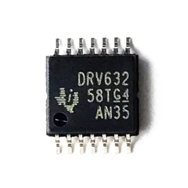 Zvukový zesilovač IC čip DRV632PWR DRV632PW IC LINE DRIVER 14TSSOP