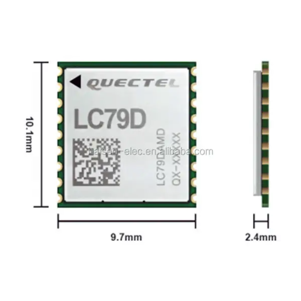 Quectel Ultra malý dvoupásmový modul GNSS s více hvězdicemi LC79D Podporuje dvě pásma GNSS L1/L5 LC79DAMD