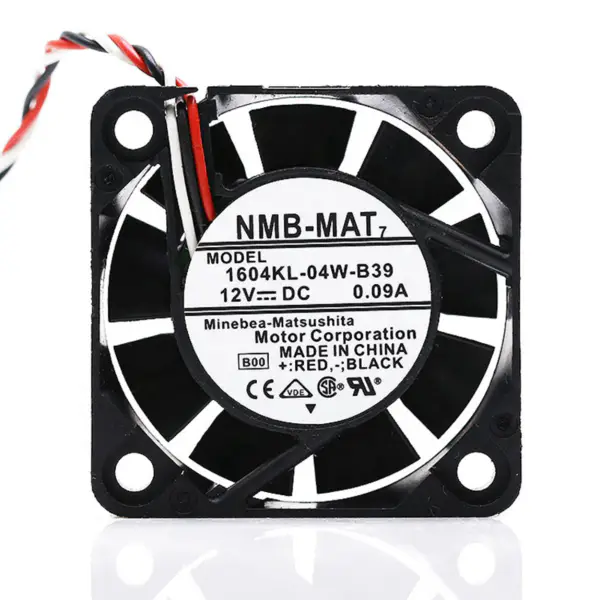NMB 1604KL-04W-B39 0.09A 12V 40104cm ventilátor chlazení kuliček Ventilátor servopohonu Yaskawa