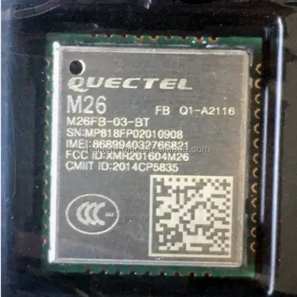 Quectel Modul GSM/GPRS M26FB M26FB-03-BT průmyslový modul podporuje TTS LCC M2M Modul M26FB-03-TTS