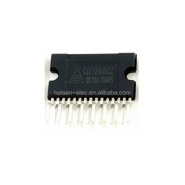 Vysoce kvalitní IC Audio Power Car Amplifier Chip Audio Amplifier Sound Block ZIP-15 CD7266CZ