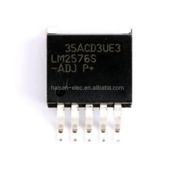 Spínací regulátor IC Pozitivní pevný výstup 5V 3A Snižující regulátor napětí TO-263 LM2576 LM2576SX LM2576SX-5.0