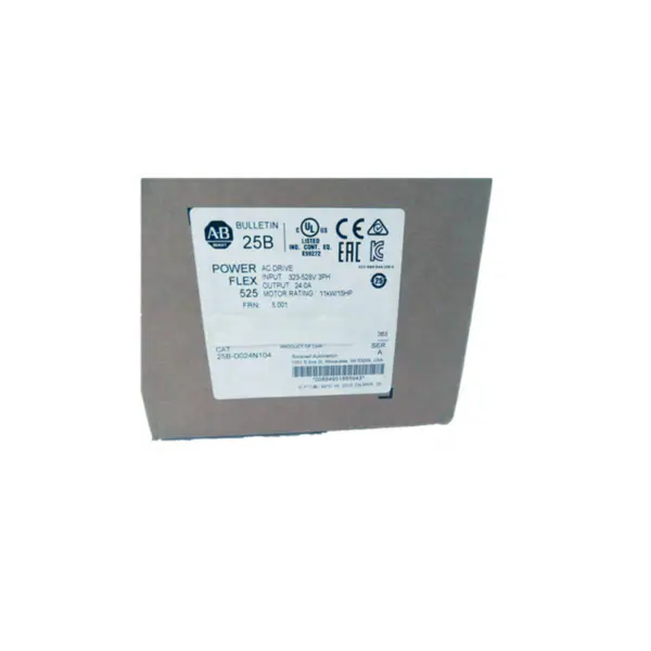 Nový a originální pohon 25B-D2P3N104 PowerFlex 525 AC 25BD2P3N104