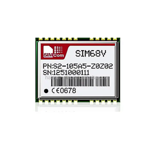 SIMCOM Bezdrátový modul GPS GLONASS GNSS SIM68V Polohovací modul GPS L1 frekvence BD2 typ SMT SIM68VB