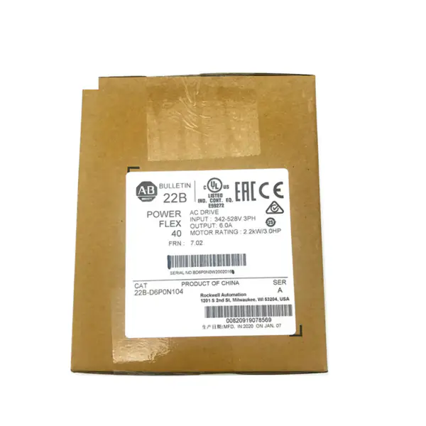 Měnič Allen Bradley 22B-D6P0N104