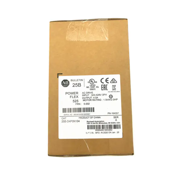 Rockwell Allen Bradley PowerFlex 700 inverte 0.4KW 25B-D4P0N104 s nízkou cenou