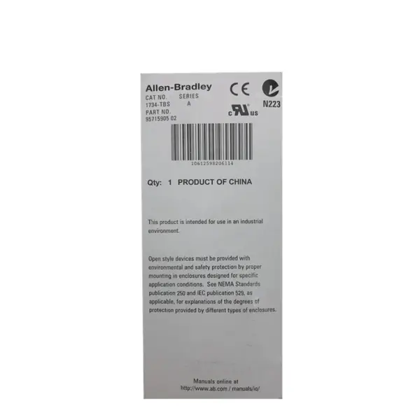 Allen Bradley plc 1734-TBS