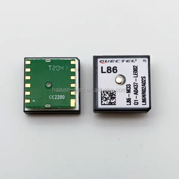 Ultrakompaktní moduly GNSS IoT L86 GNSS GPS POT (Patch on Top) modul L86-M33 společnosti Quectel