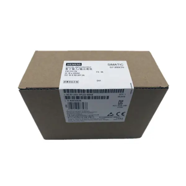 Siemens PLC modul SIMATIC S7-200 6ES7223-1PL22-0XA8 CN Digitální I/O EM 223 pouze pro S7-22X CPU 16 DI 24 V DC