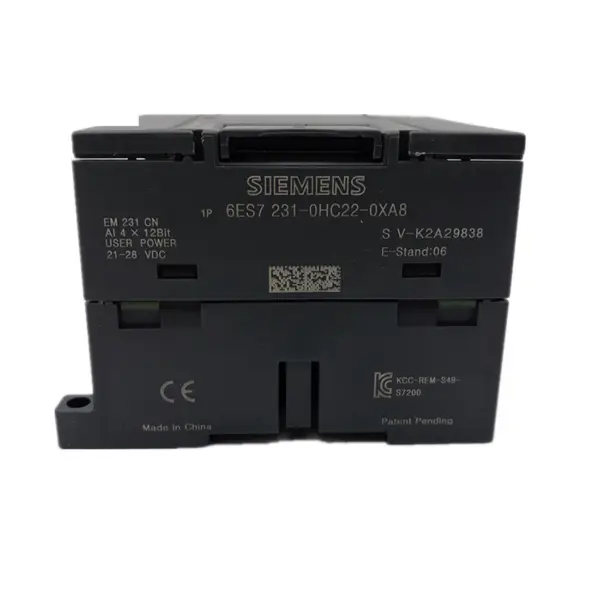 Siemens PLC Modul 6ES7231-0HC22-0XA8 SIMATIC S7-200 CN analogový vstup EM 231 pouze pro S7-22X CPU 4 AI 0-10V DC
