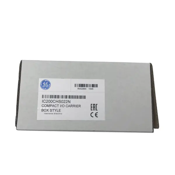 Továrně uzavřený G E IC200CHS022 Plc pro G E Package Industrial Ect I/O 200-230V 1,5 KW JP
