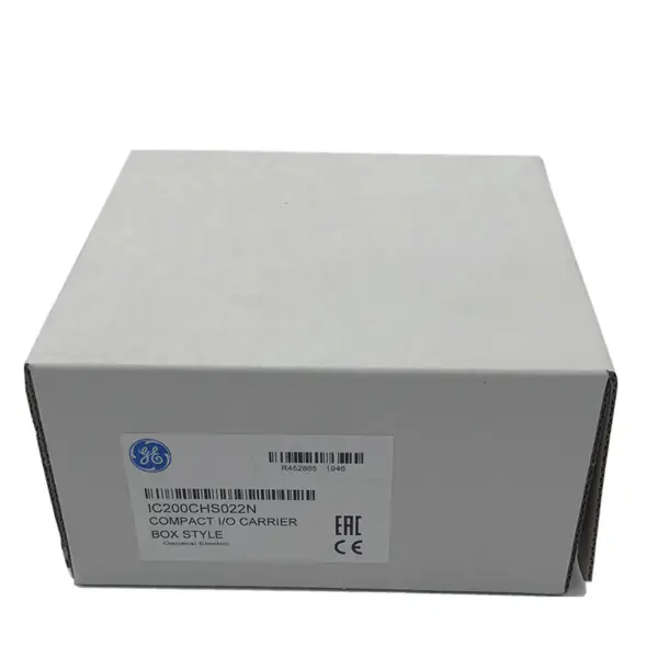 Továrně uzavřený G E IC200CHS022 Plc pro G E Package Industrial Ect I/O 200-230V 1,5 KW JP