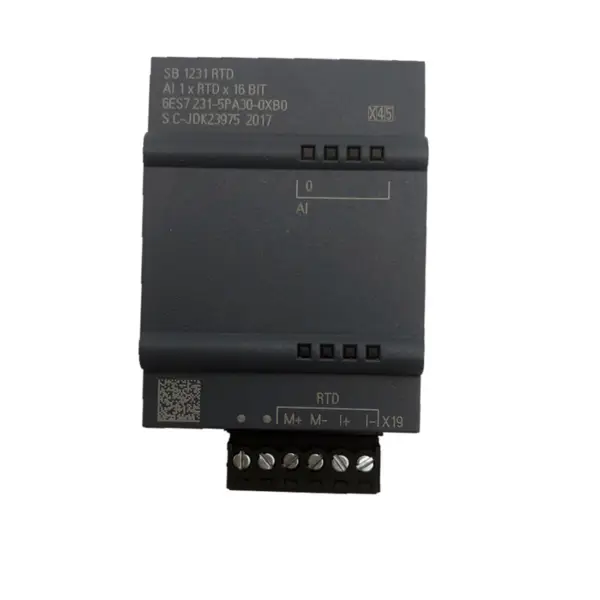 Siemens PLC 6ES7 231-5PA30-0XB0 SIMATIC S7-1200 Analogový vstupní modul SB 1231RTD 1 AI RTD