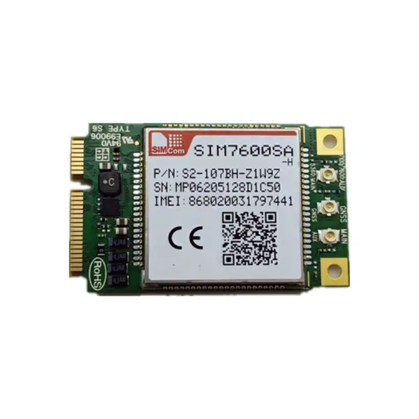 Modul SIMCOM 4G LTE CAT4 Mini PCIE SIM7600SA-H-PCIE