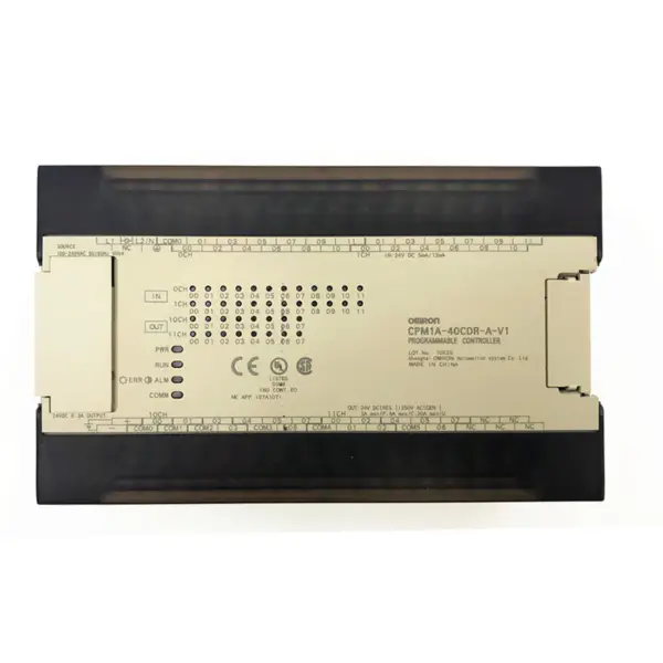 Průmyslové programové řízení Omron CPM1A-40CDR-D-V1 PLC Aiwell s roční zárukou